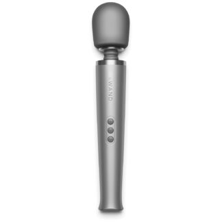 Le Wand Rechargeable Luxury Massage Wand - Grey