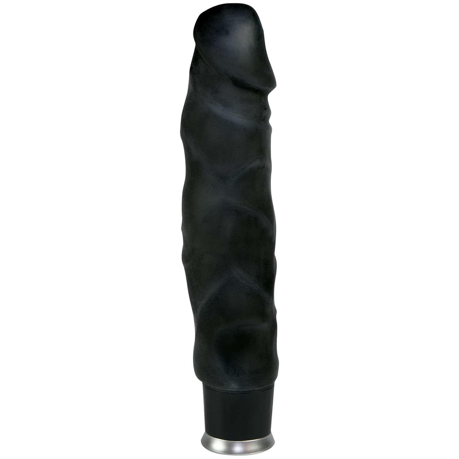 Nature Skin Big Vibe Dildo Vibrator 23.5 cm - Black