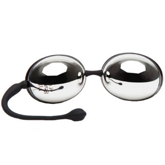 Fifty Shades of Grey Silver Jiggle Kegel Balls - Silver