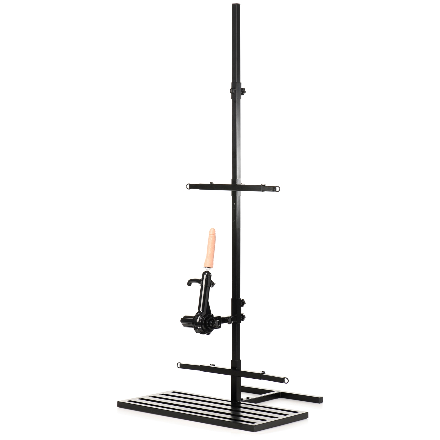 Master Series Ultimate Enforcer Forced Orgasm Tower with Sex Machine - Black