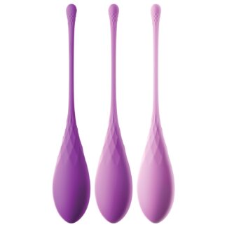 Fantasy For Her Kegel Train-Her Pelvic Floor Ball Set - Purple