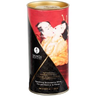 Shunga Aphrodisiac Warming Oil 100 ml - Red