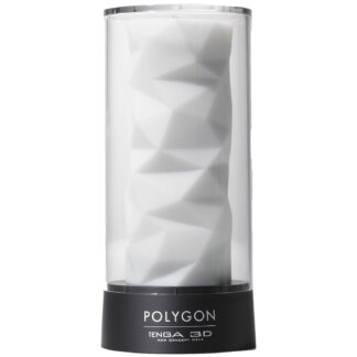 TENGA 3D Polygon Masturbator - White