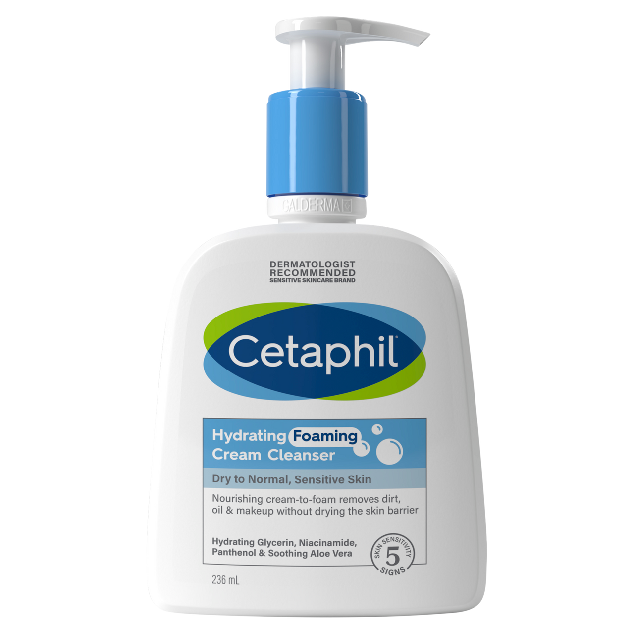 Cetaphil Hydrating Foaming Cream Cleanser 236ml