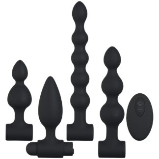 Sinful Explorer Anal Play Set - Black