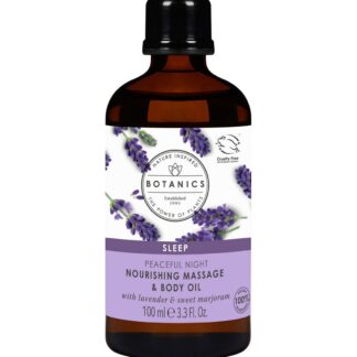 Botanics Peaceful Night Massage & Body Oil 100ml