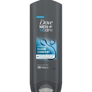 Dove Hydrating 3-In-1 Hair, Face And Body Wash Clean Comfort250 ml, 250ml