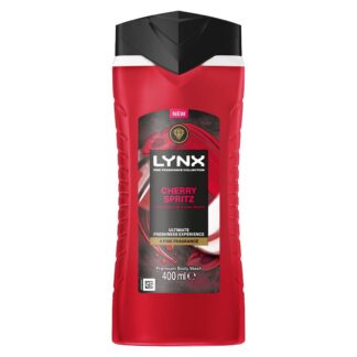 Lynx Fine Fragrance Cherry Spritz Premium Body Wash 400ml