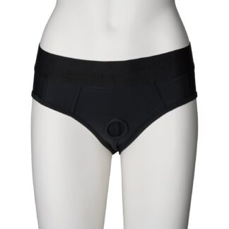 Obaie Strap-On Harness Panties - Black - M