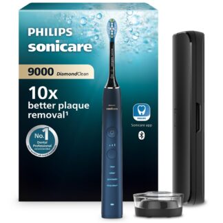 Philips Sonicare Diamondclean 9000 Electric Toothbrush Aquamarine Blue Special Edition Travel Case Hx9911/88
