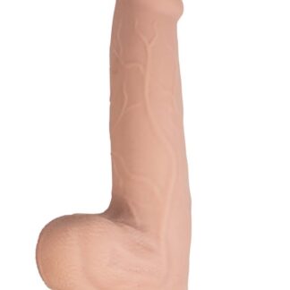 RealCocks Dual Layered Uncut Slider - 9" Fat Dick - Vanilla
