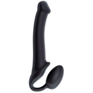 Strap-On-Me Bendable Strap-On Large 13.6 Inch - Black